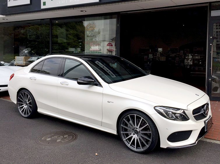 W205 C43 AMG XyVZbeBO F 8.5J-20 R 9.5J-20 Conchinental Sport Contact6 F 225/35-20 R 255/30-20