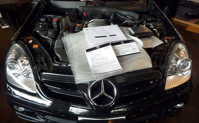 R171 SLK55 5.5NA x[X360hp 510Nm  ⇒ 396hp 560Nm