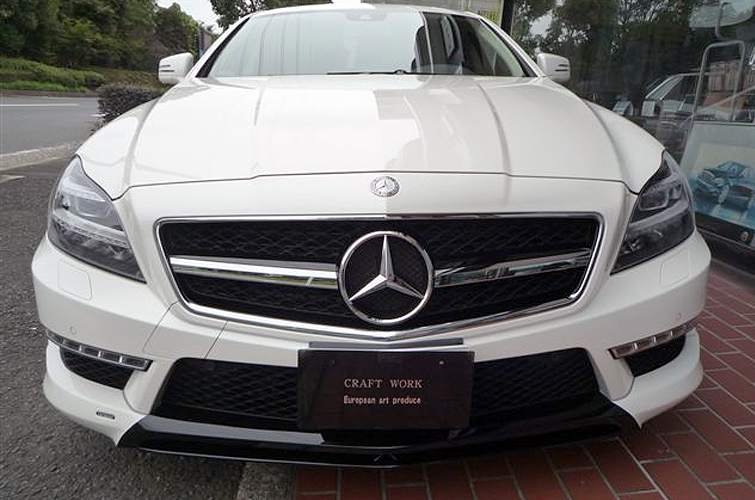 Carlsson W218 CLS63�t�����g���b�v�X�|�C�C���[��RS���b�v�X�|�C���[ �_�C�������h�z���C�g�E�\���b�hBK�c�[�g���XCK63RS�X�y�V�����y�C���g