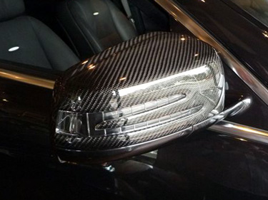 W221 S63/65MC�`�t�����g�J�[�{�����b�v�X�|�C���[�h�A�~���[�J�o�[(L��R) ���A�f�B�t�[�U�[���Z���^�[�p�l�����O