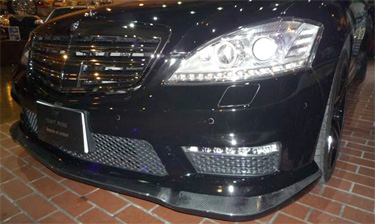 W221 S63/65MC�`�t�����g�J�[�{�����b�v�X�|�C���[�h�A�~���[�J�o�[(L��R) ���A�f�B�t�[�U�[���Z���^�[�p�l�����O