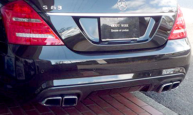W221 S63/65MC�`�t�����g�J�[�{�����b�v�X�|�C���[�h�A�~���[�J�o�[(L��R) ���A�f�B�t�[�U�[���Z���^�[�p�l�����O
