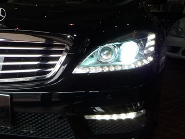 W221 S600�t�H�OH11HID(6000k)LED�|�W�V���j���O�o���u����