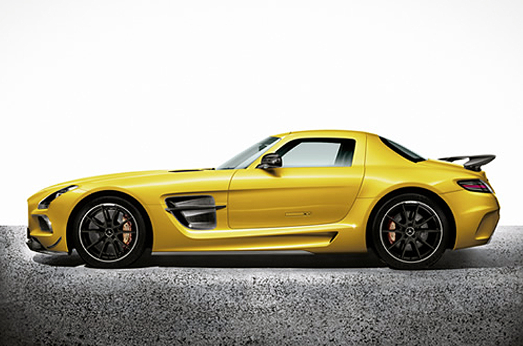 SLS AMG BLACK series Mat Black Edition